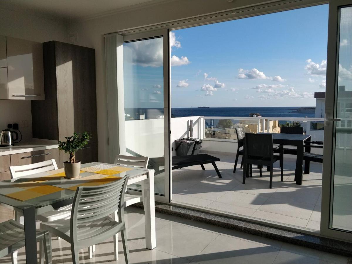Apartmán Sea View Penthouse With Large Terrace Irom1-1 Marsaskala Exteriér fotografie